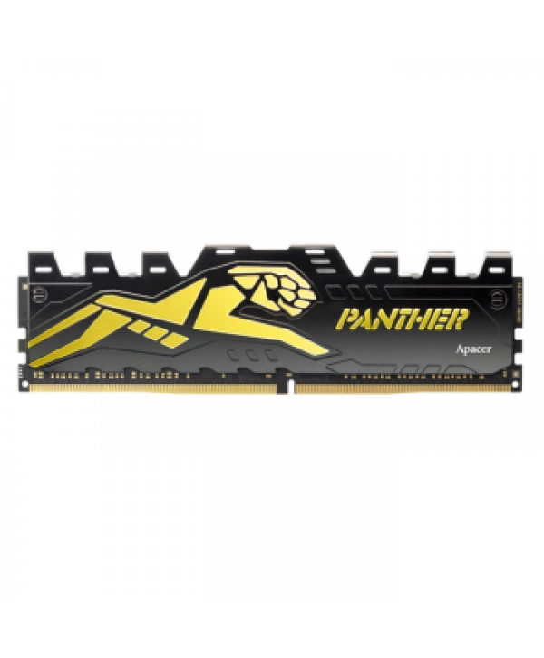 Apacer Panther Black-Gold 16GB (2x8GB) 3200Mhz CL16 DDR4 Gaming Ram (AH4U16G32C28Y7GAA-2)