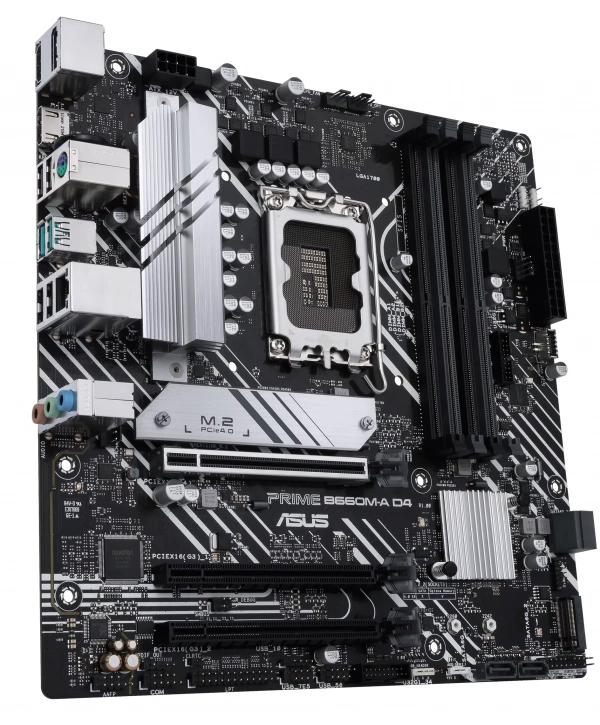 ASUS PRIME B660M-A D4 DDR4 5333(OC) HDMI DP M.2 mATX 1700P