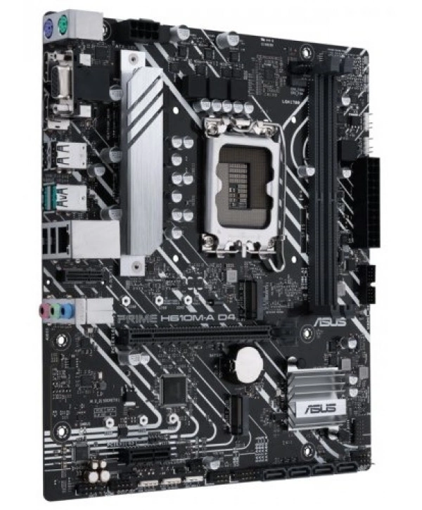 ASUS PRIME H610M-A D4 DDR4 3200(OC) VGA HDMI DP M.2 mATX 1700p