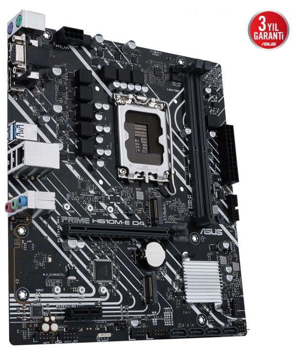 ASUS PRIME H610M-E DDR4 3200(OC) VGA HDMI DP M.2 mATX 1700p