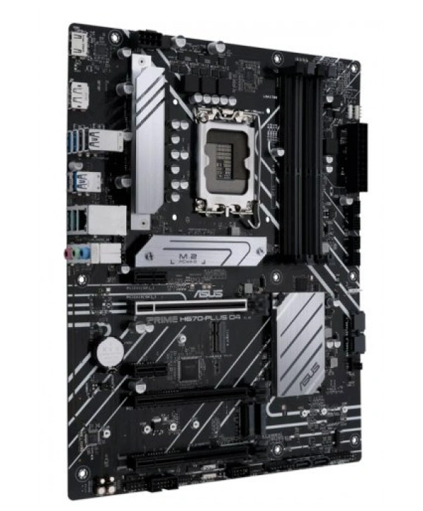 ASUS PRIME H670-PLUS D4 DDR4 5000(OC) HDMI DP M.2 ATX 1700p