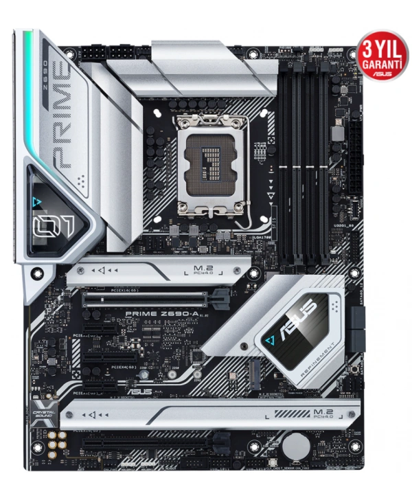 ASUS PRIME Z690-A DDR5 6000Mhz(OC) HDMI DP M.2 ATX 1700p