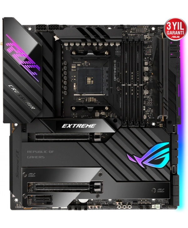 ASUS ROG CROSSHAIR VIII EXTREME X570 DDR4 4800Mhz(OC) E-ATX AM4
