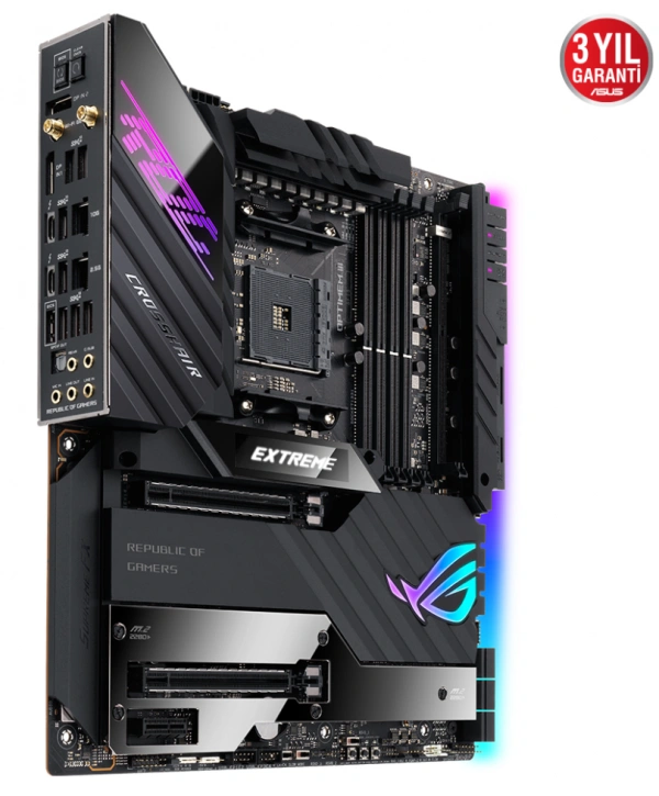 ASUS ROG CROSSHAIR VIII EXTREME X570 DDR4 4800Mhz(OC) E-ATX AM4