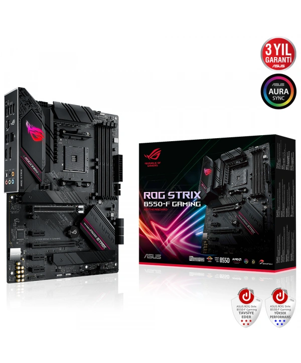 ASUS ROG STRIX B550-F GAMING WI-FI II 5100MHz(OC) DDR4 M.2 DP AM4