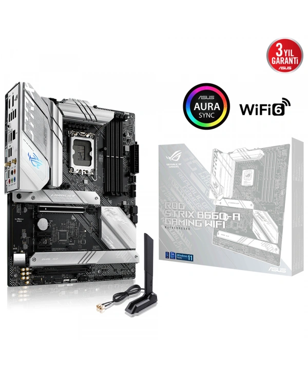 ASUS ROG STRIX B660-A GAMING WIFI 6000Mhz(O.C) DDR5 HDMI DP M.2 1700p
