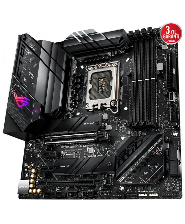 ASUS ROG STRIX B660-G GAMING WIFI 6000Mhz(OC) HDMI DP M.2 mATX 1700p