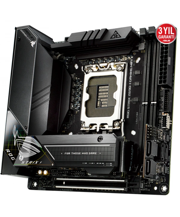 ASUS ROG STRIX Z690-I GAMING WIFI DDR5 6400Mhz(OC) HDMI M.2 Mini ITX 1700p