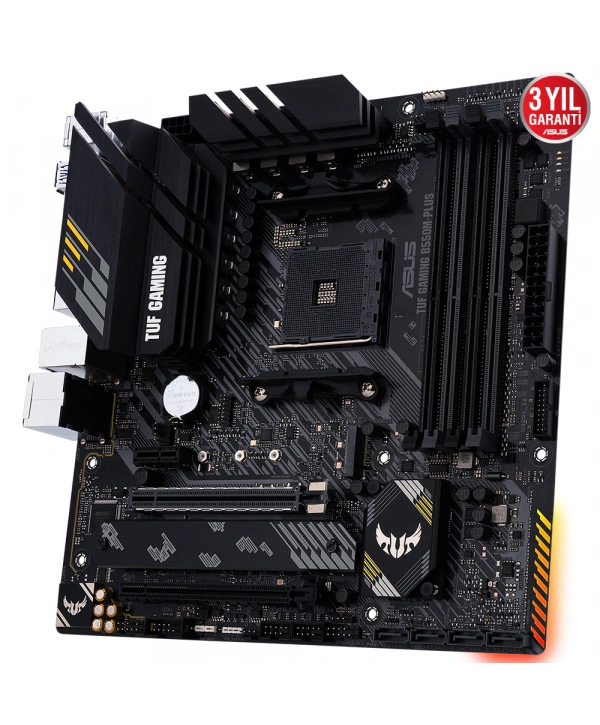 ASUS TUF GAMING B550M-PLUS WI-FI II 4600Mhz(OC) HDMI DP mATX AM4