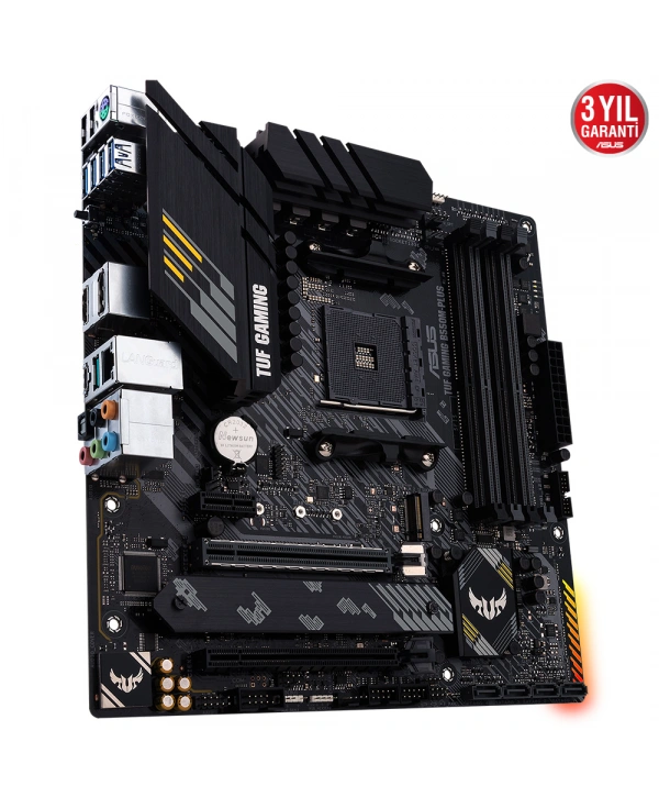 ASUS TUF GAMING B550M-PLUS WI-FI II 4600Mhz(OC) HDMI DP mATX AM4