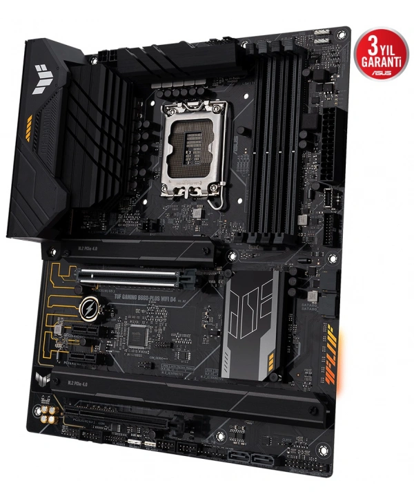 ASUS TUF GAMING B660-PLUS WIFI D4 DDR4 5333(OC) HDMI DP ATX 1700p