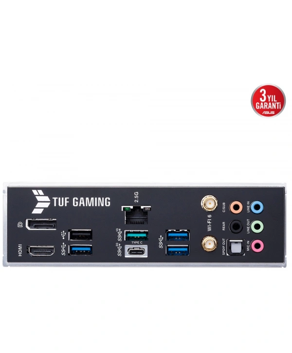 ASUS TUF GAMING B660-PLUS WIFI D4 DDR4 5333(OC) HDMI DP ATX 1700p