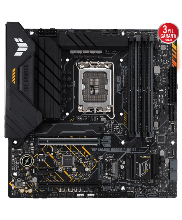 ASUS TUF GAMING B660M-PLUS D4 DDR4 5333Mhz (OC) HDMI DP 1700p