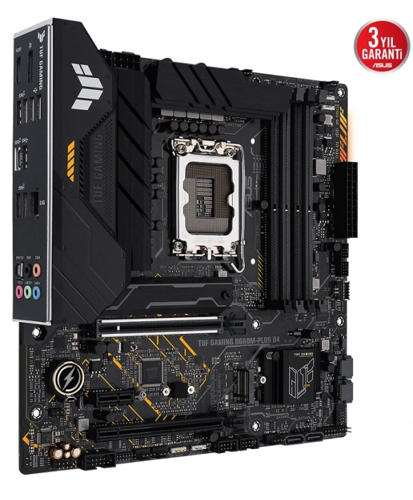 ASUS TUF GAMING B660M-PLUS D4 DDR4 5333Mhz (OC) HDMI DP 1700p