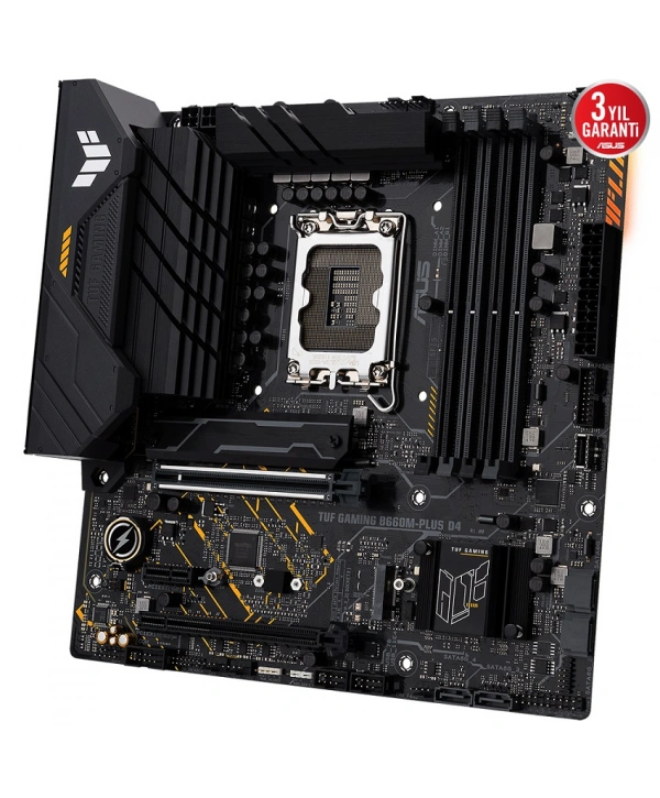 ASUS TUF GAMING B660M-PLUS D4 DDR4 5333Mhz (OC) HDMI DP 1700p