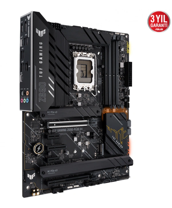 ASUS TUF GAMING Z690-PLUS D4 5333Mhz(OC) DDR4 HDMI DP M.2 ATX 1700p