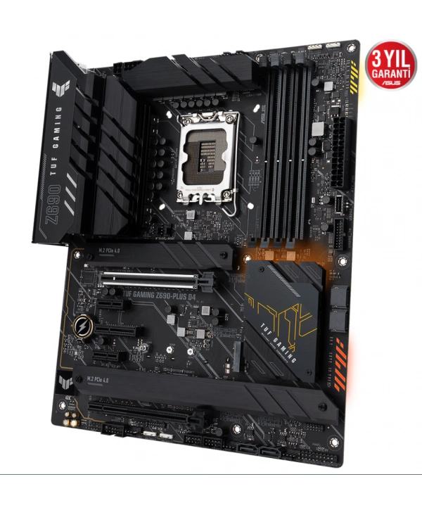 ASUS TUF GAMING Z690-PLUS D4 5333Mhz(OC) DDR4 HDMI DP M.2 ATX 1700p