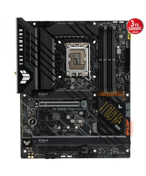 ASUS TUF GAMING Z690-PLUS WI-FI 6000Mhz(O.C) DDR5 HDMI DP M.2 1700p