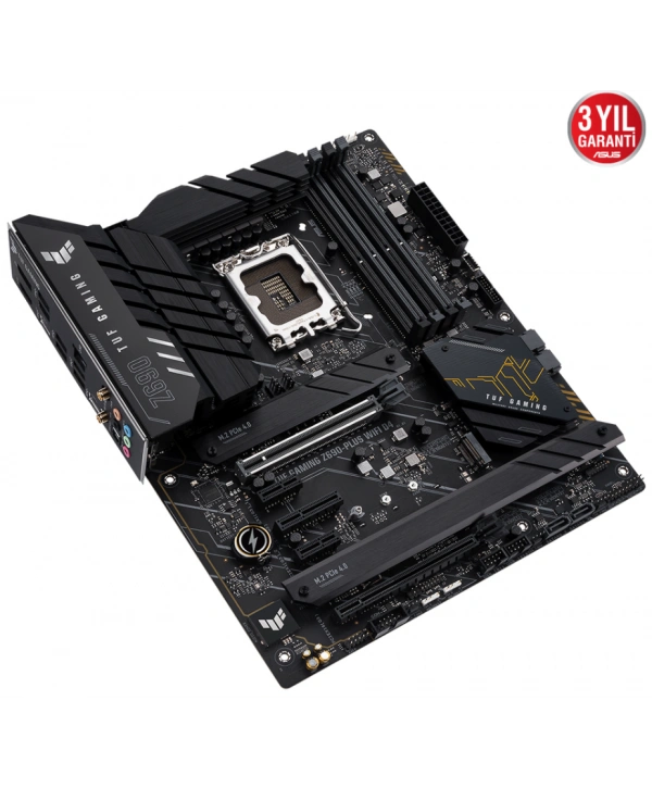ASUS TUF GAMING Z690-PLUS WIFI D4 5333Mhz(OC) HDMI DP M.2 ATX 1700p