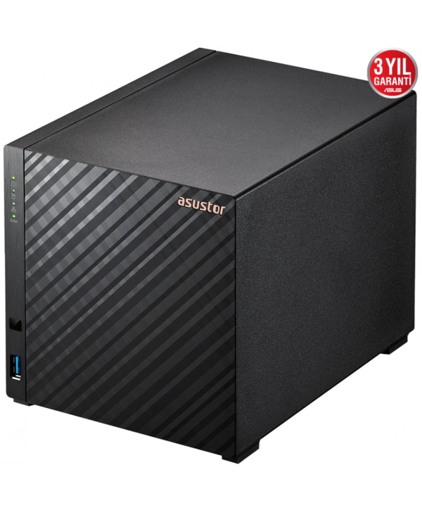 ASUSTOR AS1104T 4 SLOT 1GB DDR4 3.5 NAS DEPOLAMA ÜNİTESİ