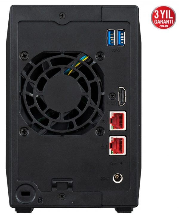 ASUSTOR AS5202T 2 SLOT 2GB DDR4 3.5 NAS DEPOLAMA ÜNİTESİ