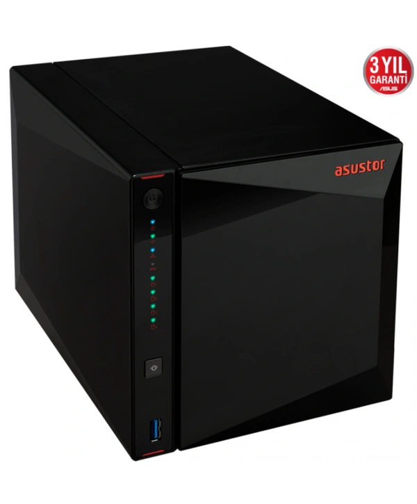 ASUSTOR AS5304T 4 SLOT 4GB DDR4 3.5 NAS DEPOLAMA ÜNİTESİ