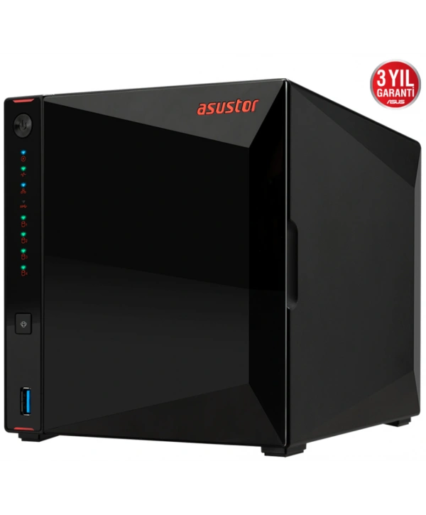 ASUSTOR AS5304T 4 SLOT 4GB DDR4 3.5 NAS DEPOLAMA ÜNİTESİ