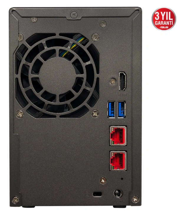 ASUSTOR AS6602T 2 SLOT 4GB DDR4 3.5 NAS DEPOLAMA ÜNİTESİ