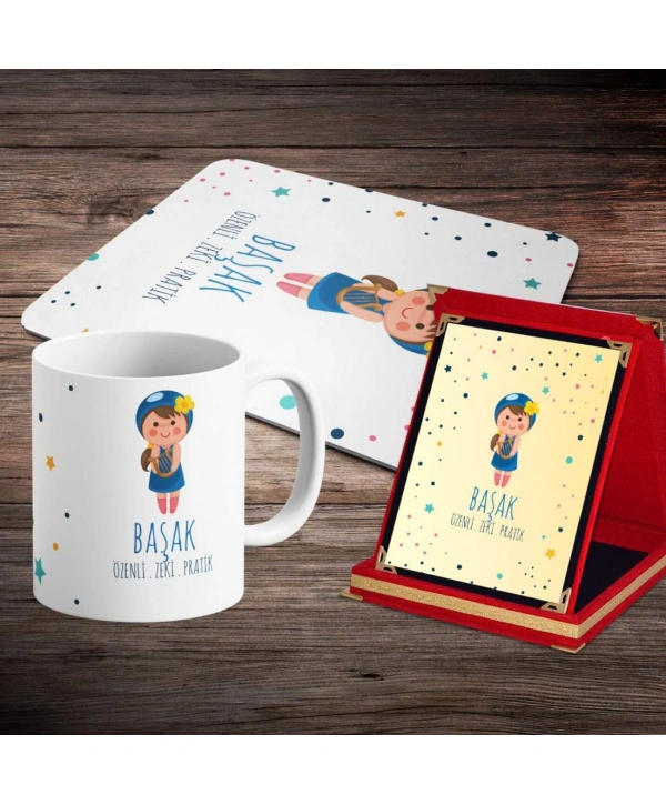 Başak Burcuna Özel Tasarım Sevimli Hediye Seti