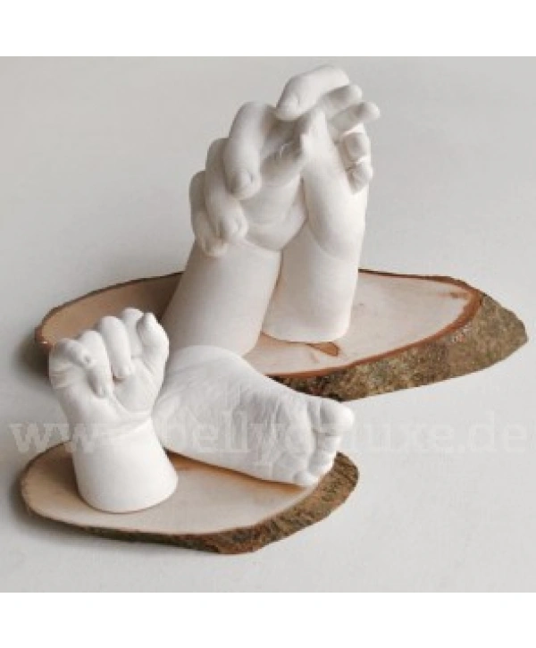 Bebek - Çocuk El - Ayak İzi Minik Heykel Seti