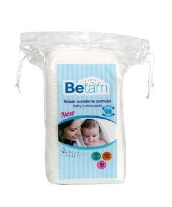 Betam Bebek Temizleme Pamuğu 60 Adet