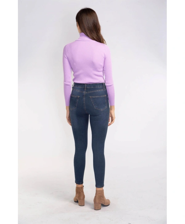 Boğazlı Triko Kazak-LİLA