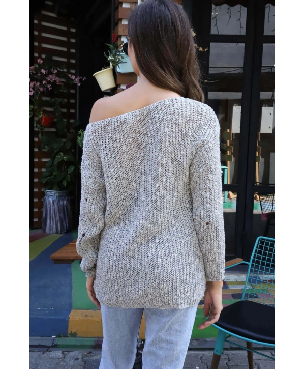 Bot Yaka Kazak - GRİ