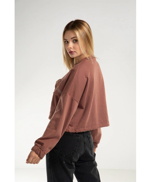 Cepli Crop Sweatshirt - TOPRAK