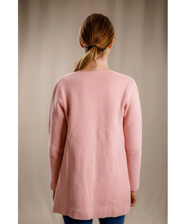 Cepli Uzun Hırka - PUDRA