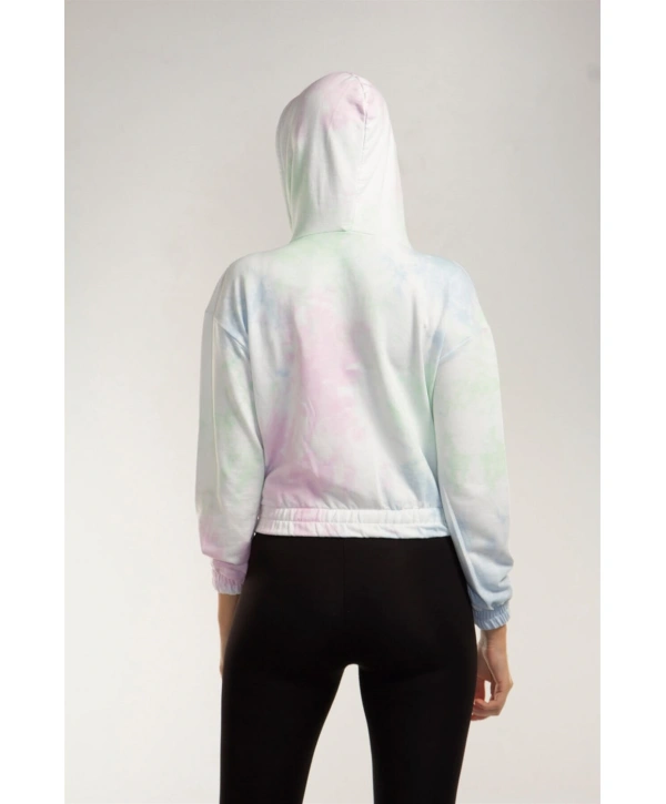 Crop Eşofman Üstü- RENKLİ