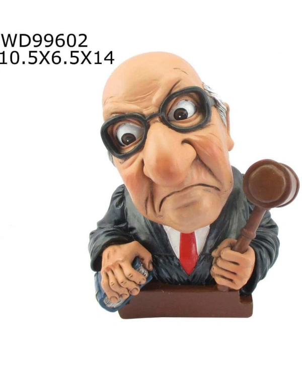 Hakim - Savcı Dekoratif Biblo Büst