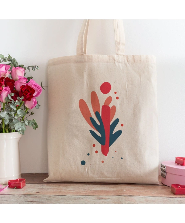 İ Harfi Tasarımlı Alışveriş Plaj Bez Çanta