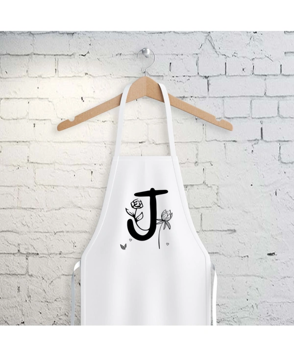 J Harfi Tasarımlı Mutfak Önlüğü