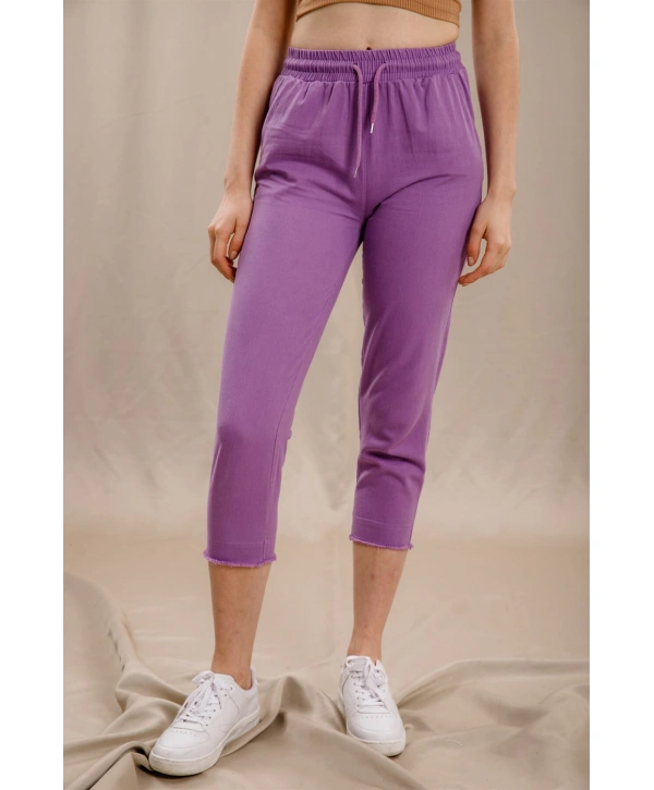 Jogger Pantolon - LİLA
