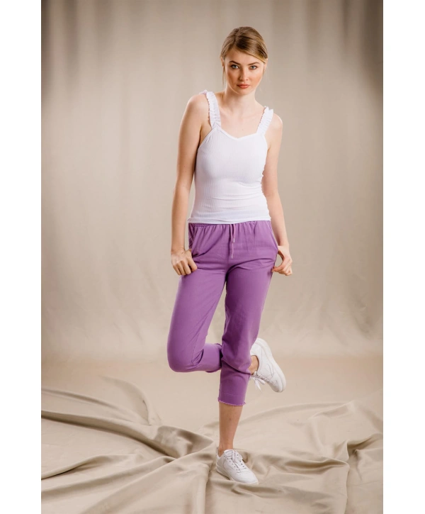 Jogger Pantolon - LİLA