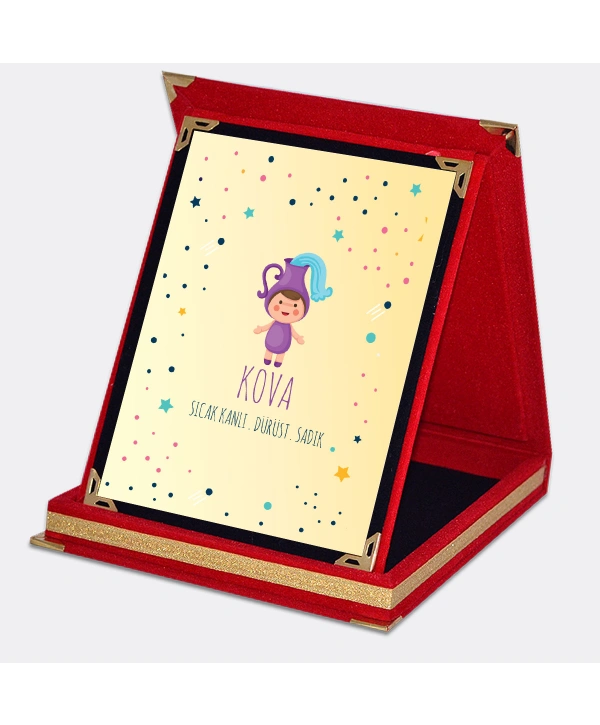 Kova Burcuna Özel Karakter Özellikleri Plaket