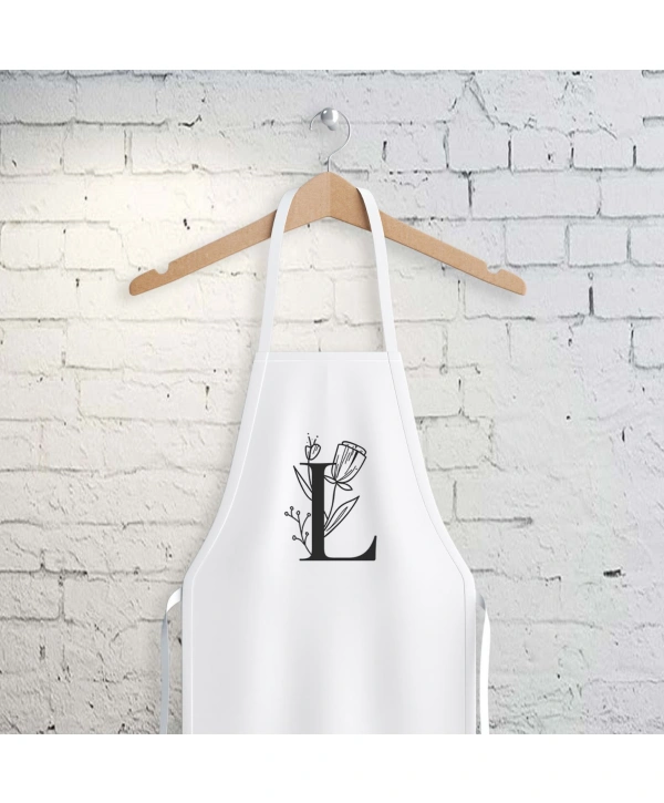 L Harfi Tasarımlı Mutfak Önlüğü