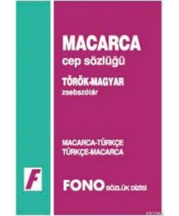 Macarca Cep Sözlüğü; Macarca-Türkçe  Türkçe-Macarca