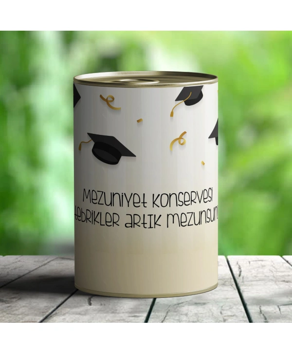 Mezuniyete Özel Hediye Konservesi