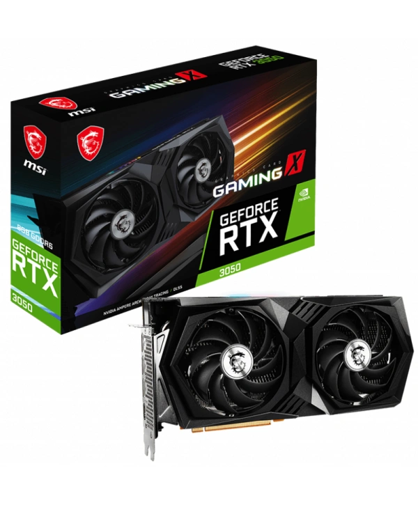 MSI GEFORCE RTX 3050 GAMING X 8G GDDR6 HDMI 3XDP 128BİT