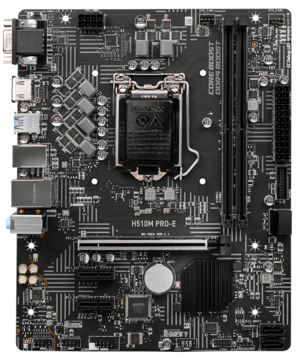 MSI H510M PRO-E DDR4 3200 (OC) mATX Soket 1200