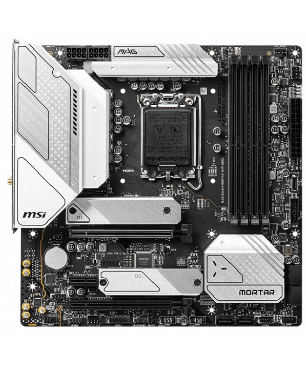 MSI MAG B660M MORTAR WIFI DDR4 4800(OC) Mhz  mATX