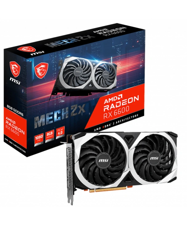 MSI RADEON RX 6600 MECH 2X 8G GDDR6 128BIT