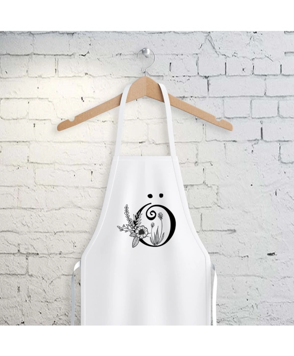 Ö Harfi Tasarımlı Mutfak Önlüğü